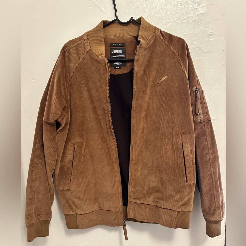 Men’s Brown Corduroy Jacket